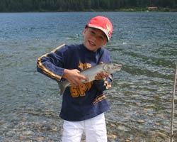 Hammer Bull Trout at Anderson Lake